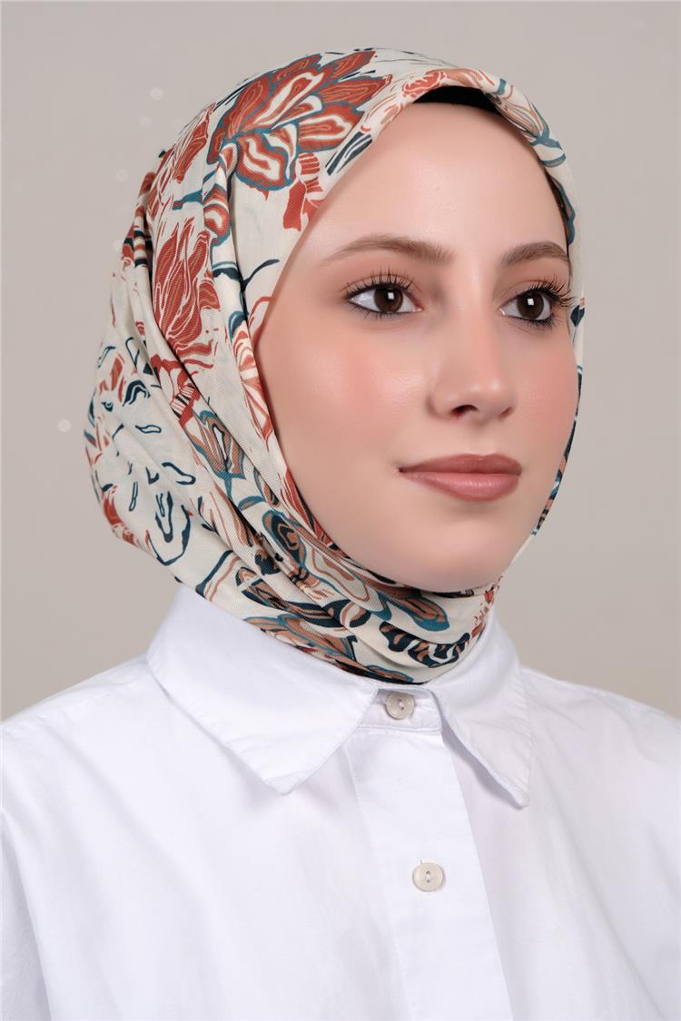 Silk Life Soft Pamuk Eşarp 4306-14 