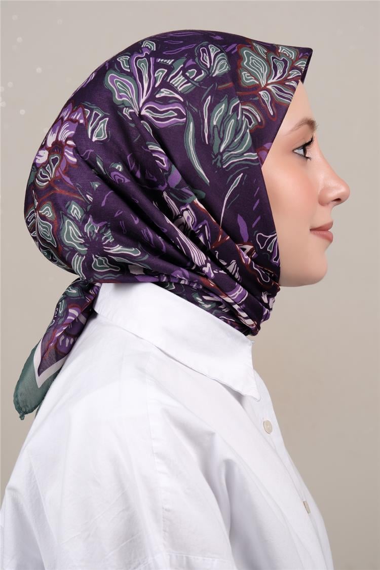 Silk Life Soft Pamuk Eşarp 4306-15 