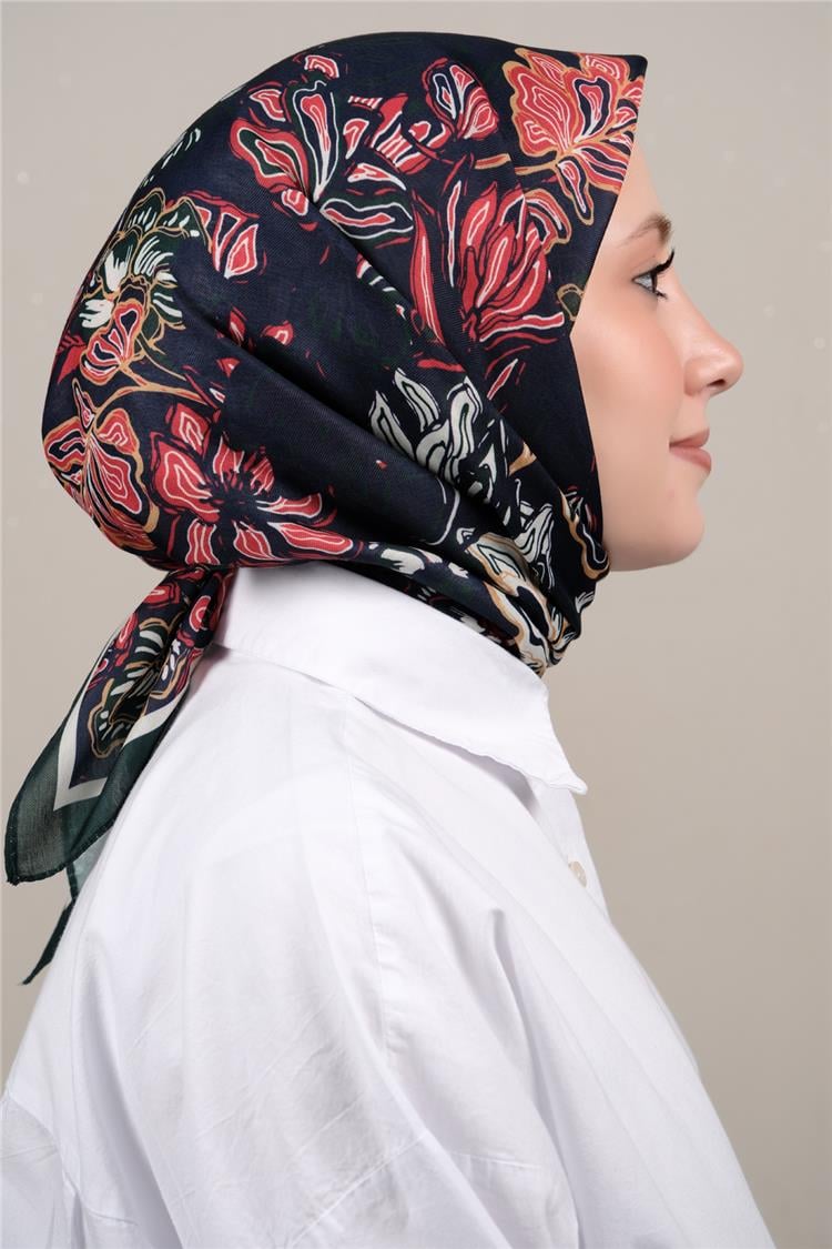 Silk Life Soft Pamuk Eşarp 4306-16 