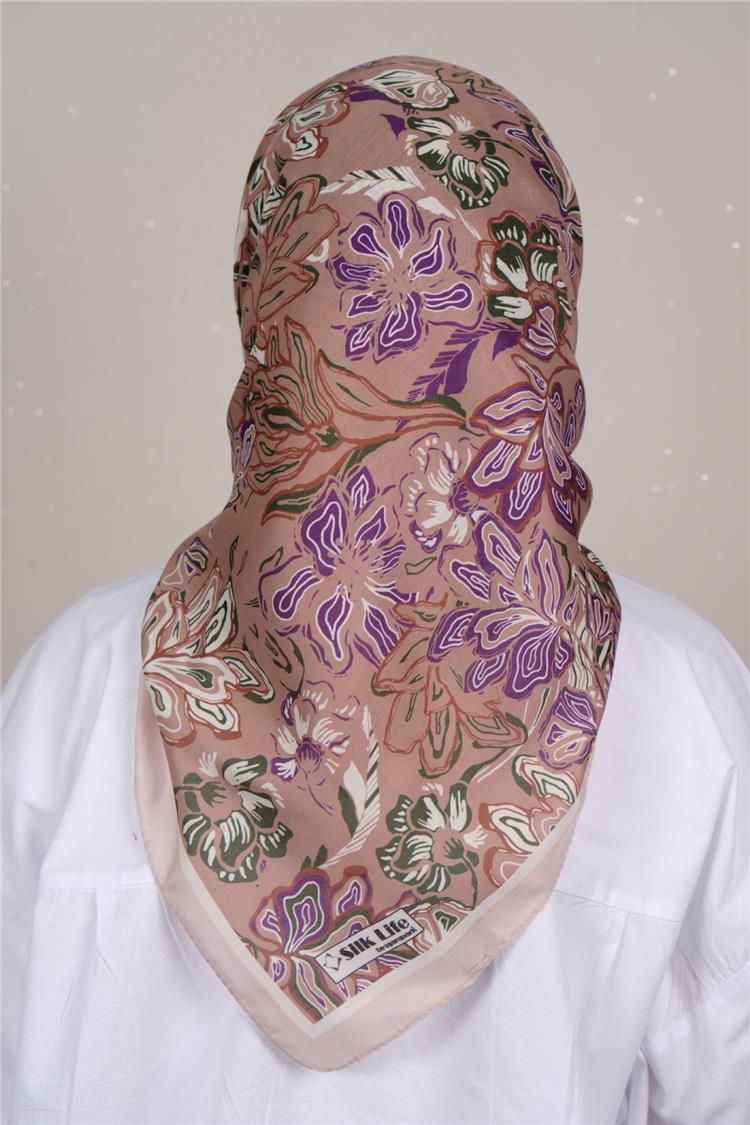 Silk Life Soft Pamuk Eşarp 4306-17