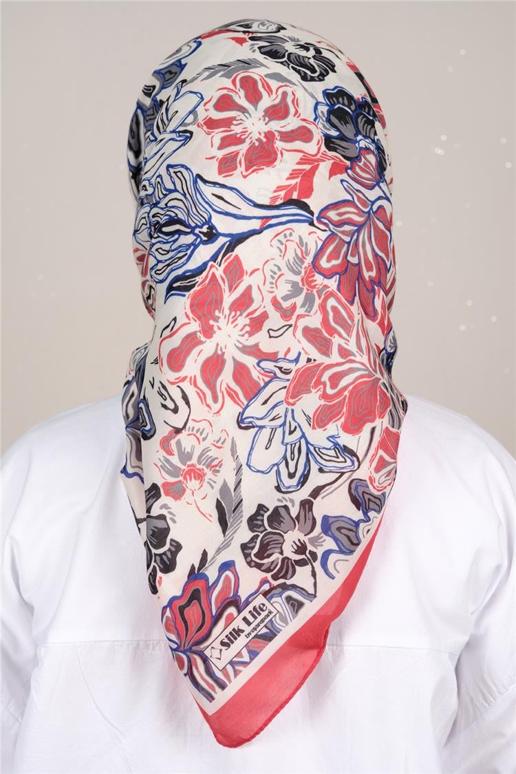 Silk Life Soft Pamuk Eşarp 4306-3