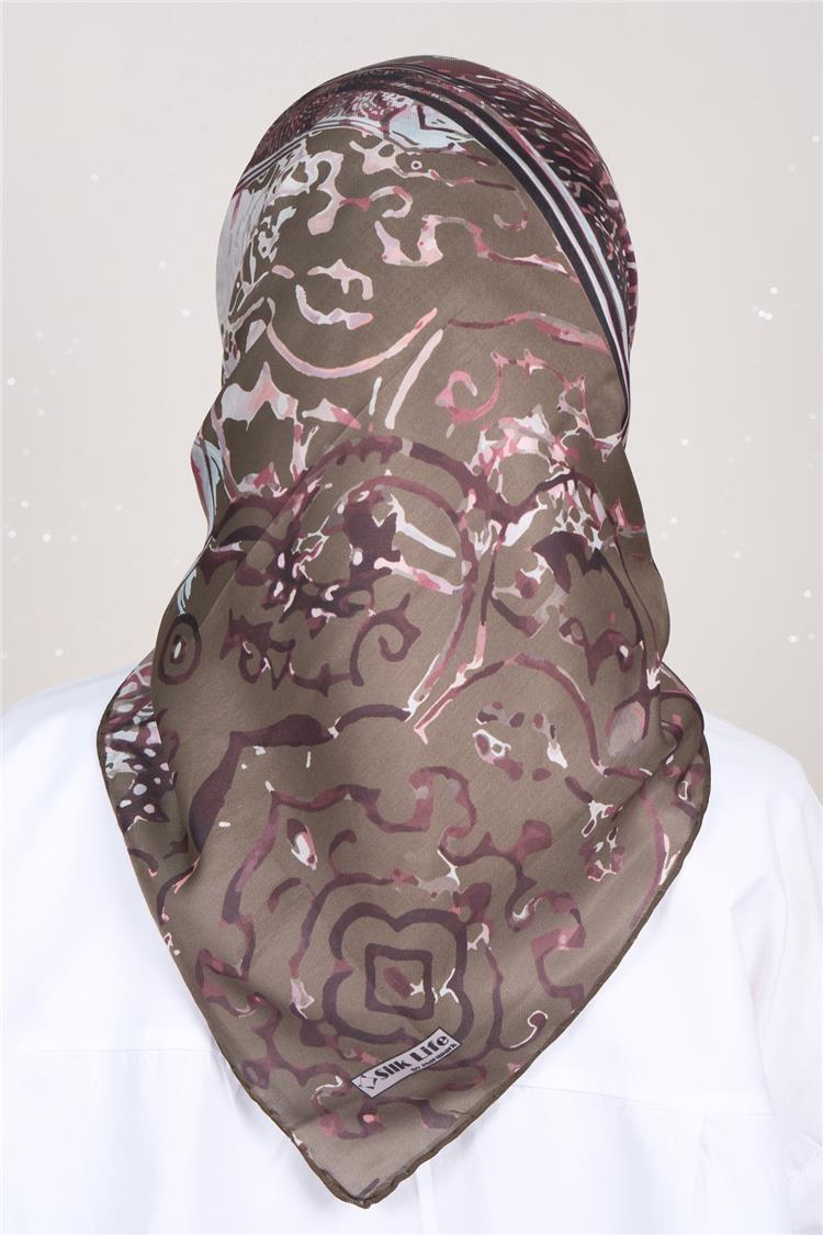 Silk Life Soft Pamuk Eşarp 4312-1