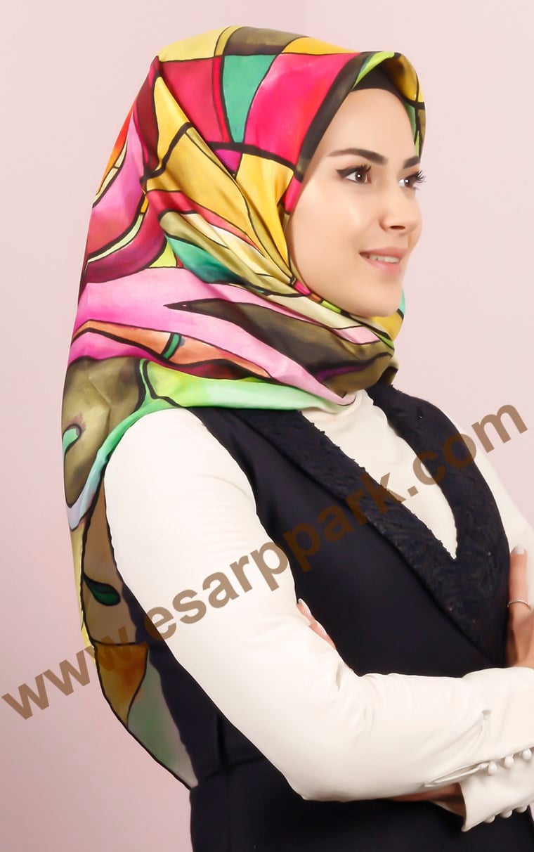 Silkhome İndirimli İpek Eşarp 14016-13