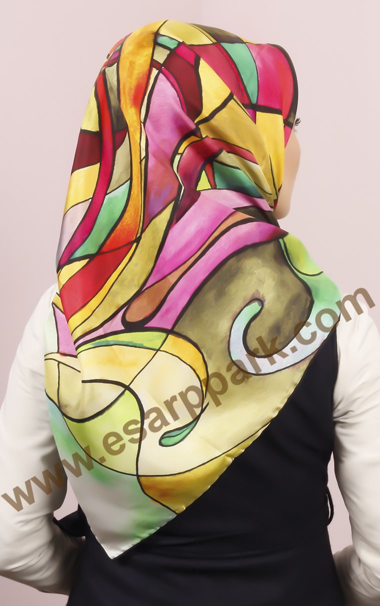 Silkhome İndirimli İpek Eşarp 14016-13