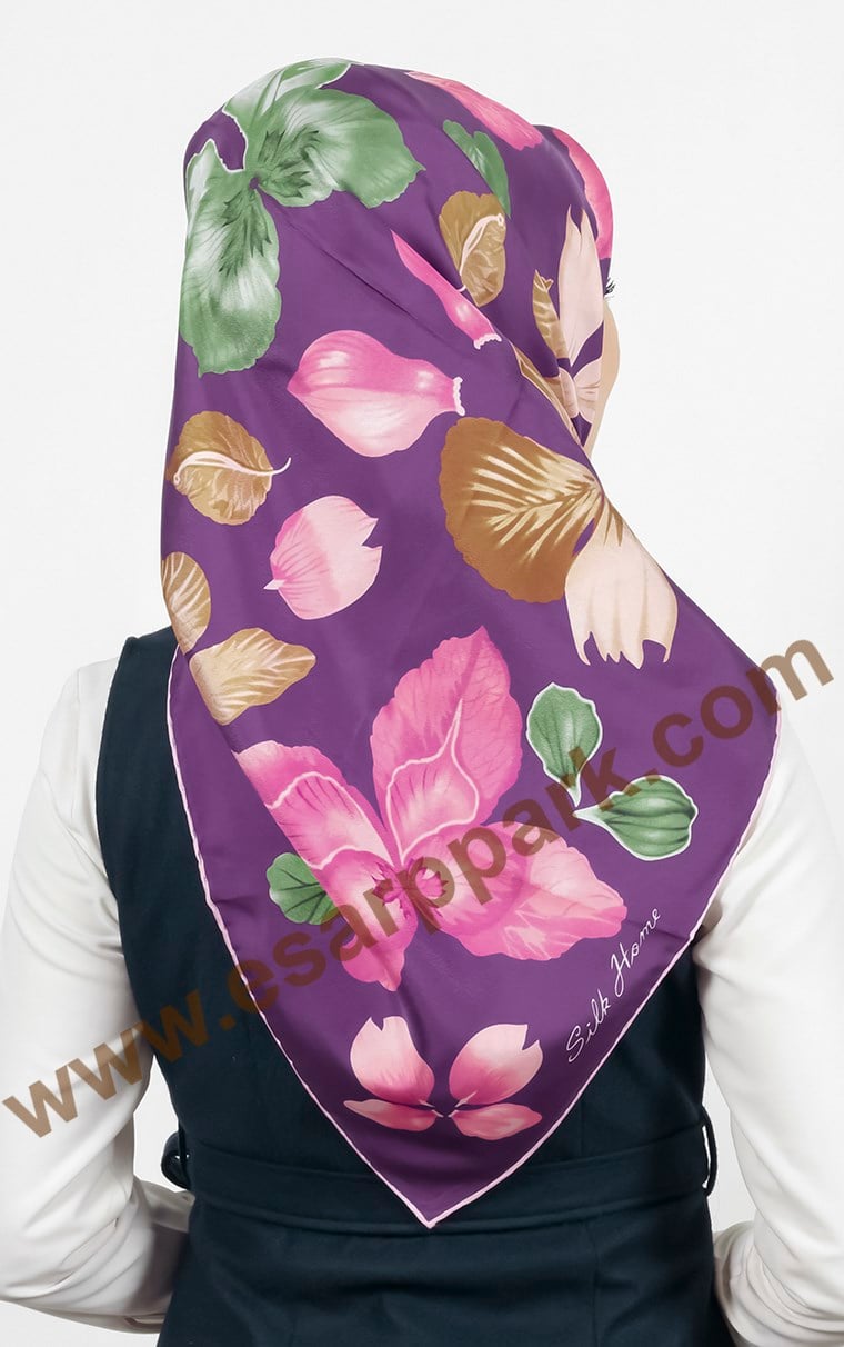 Silkhome İndirimli İpek Eşarp 1521-3