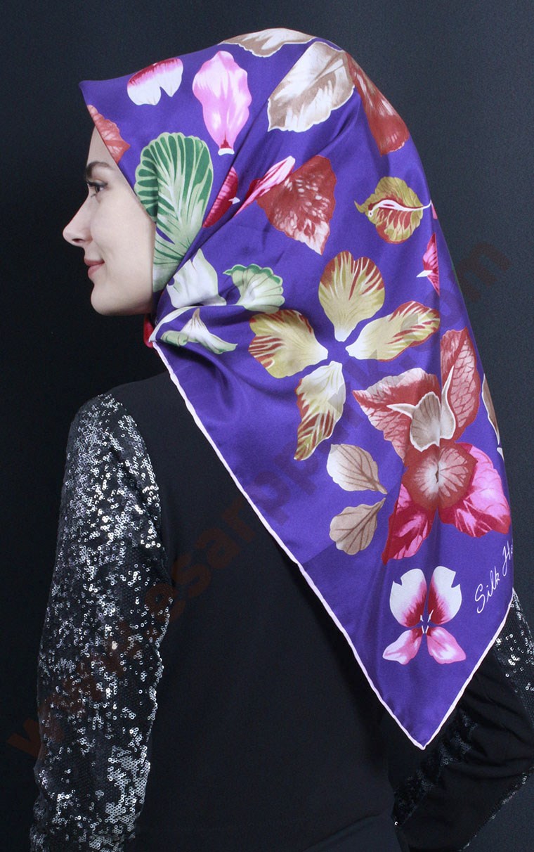 Silkhome İndirimli İpek Eşarp 1521-4