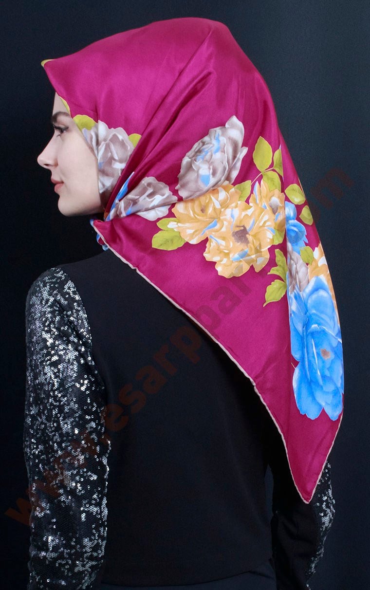Silkhome İndirimli İpek Eşarp 1523-2