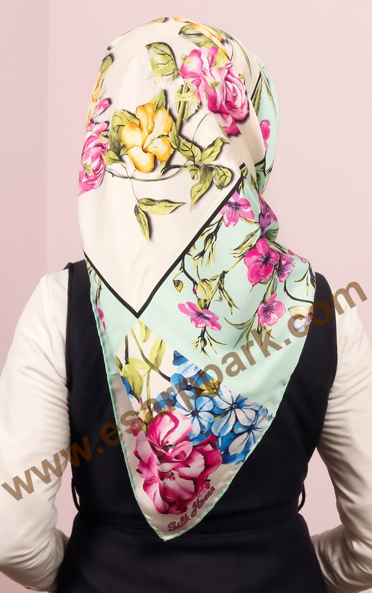Silkhome İpek Eşarp 15049-1