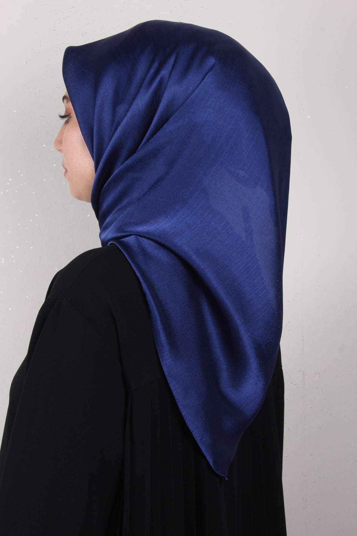 Silver Janjan Eşarp 4104-11 Parlement Mavisi