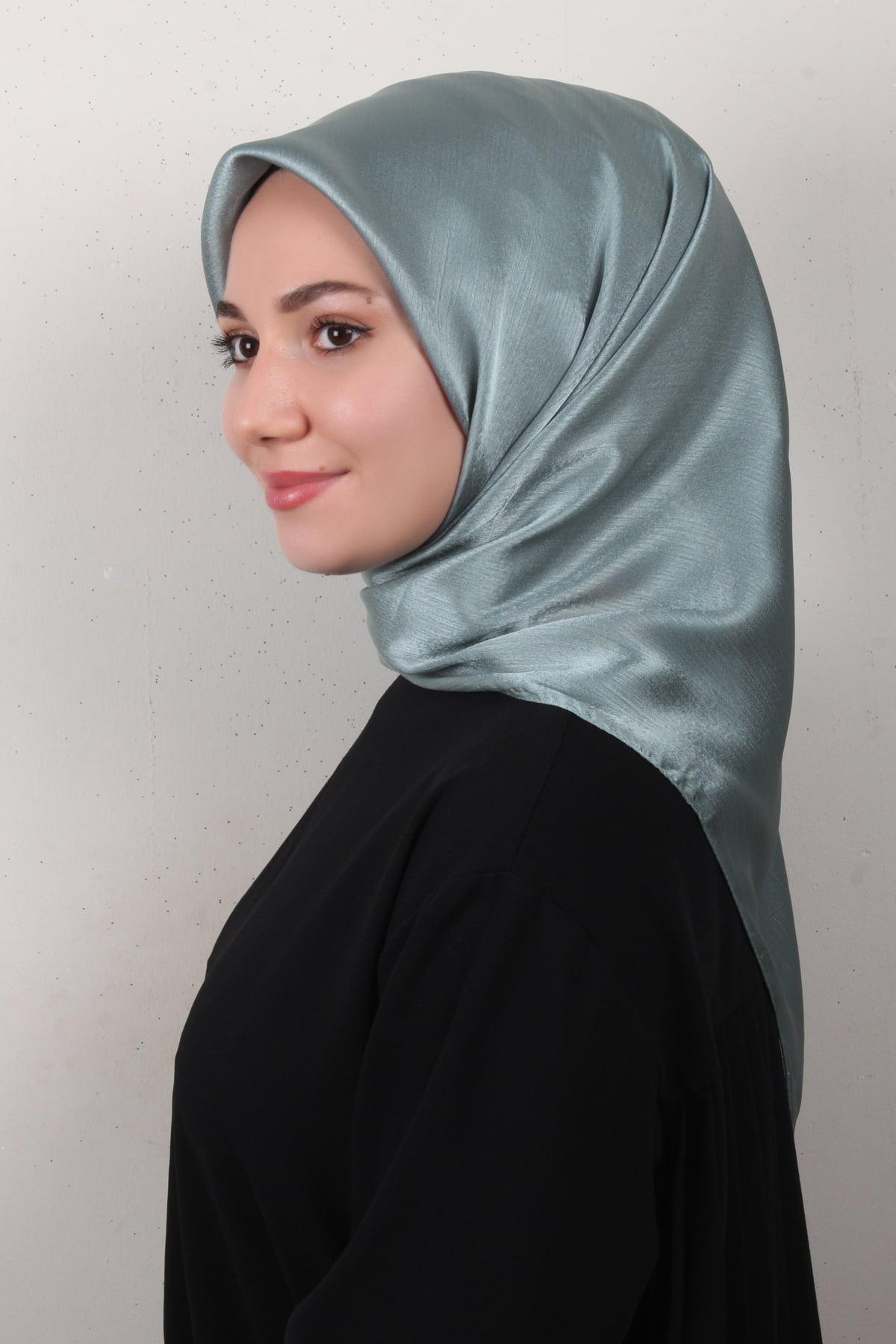 Silver Janjan Eşarp 4104-13 Mint Yeşili