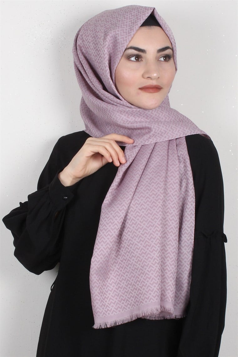 Simerya Şal 1386-3 Lila