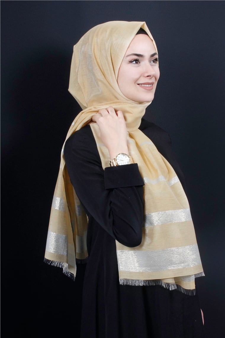 Simli Elagance Şal 134-10