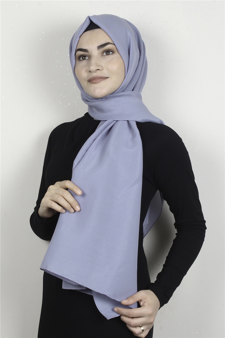 Simli Medine Şal 1365-11 Duman