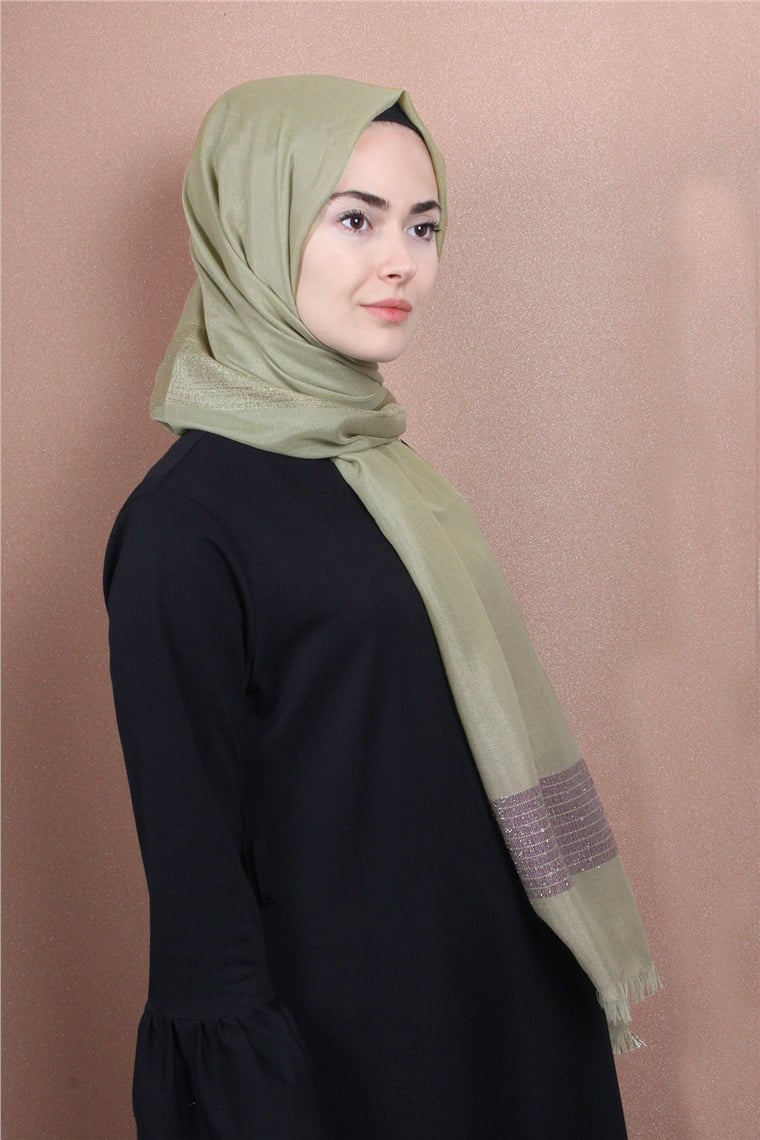 Simli Pamuk Şal 504-1