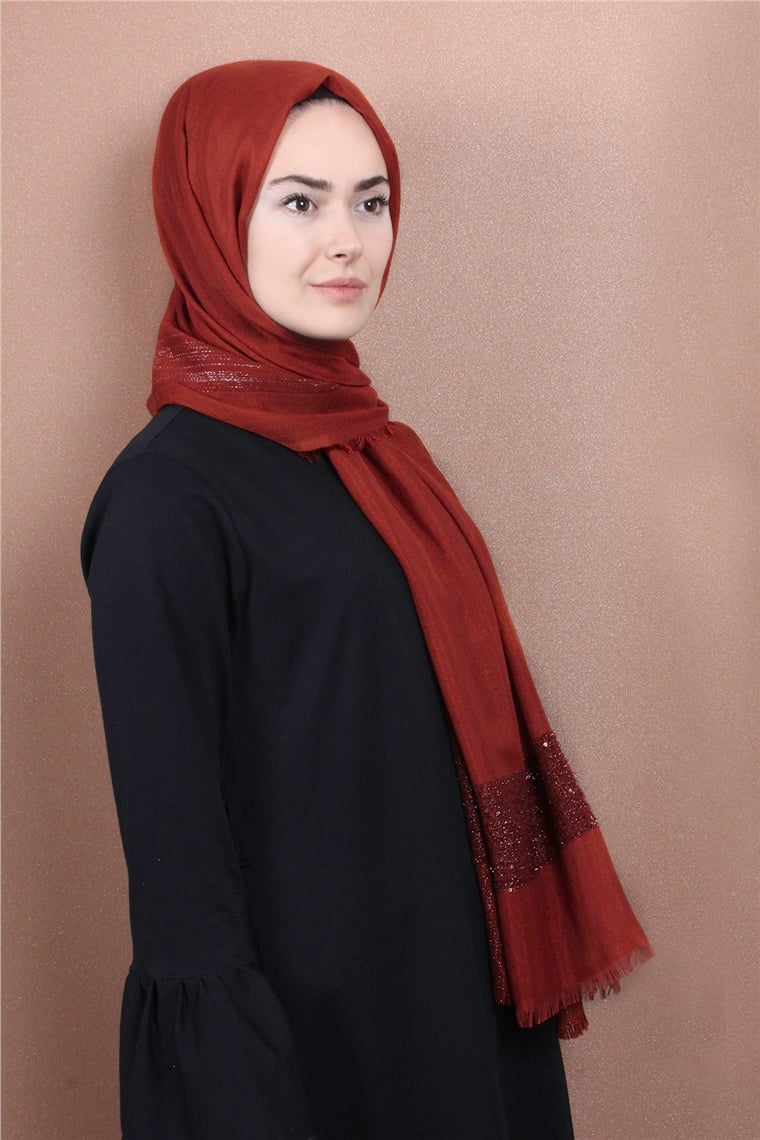 Simli Pamuk Şal 504-14