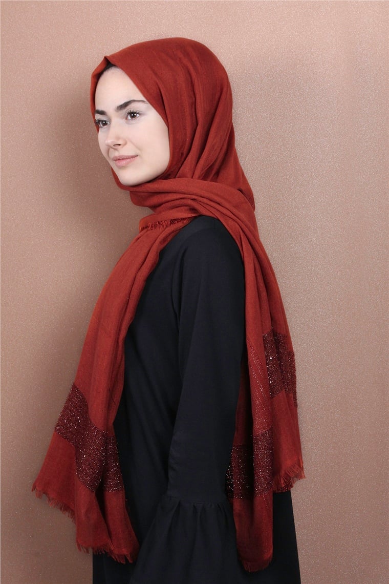 Simli Pamuk Şal 504-14