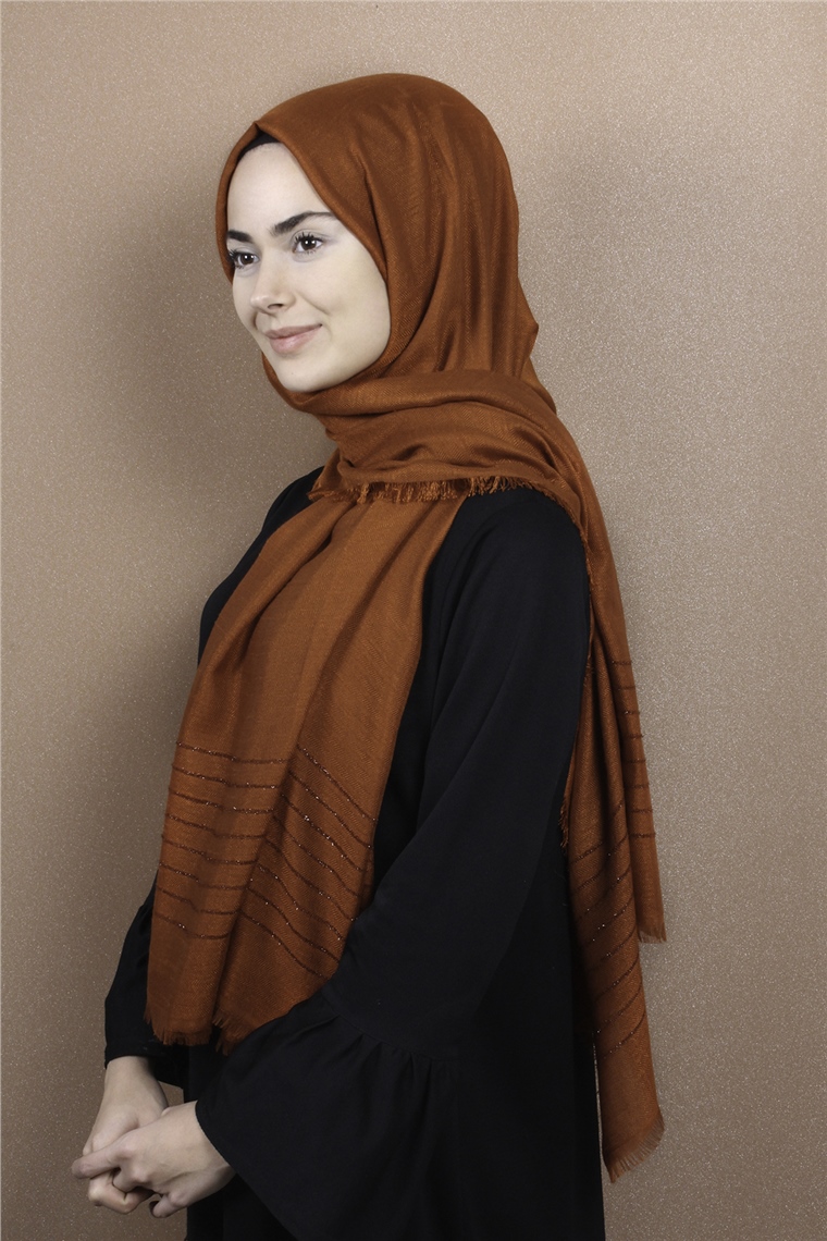 Simli Pamuk Şal 504-25