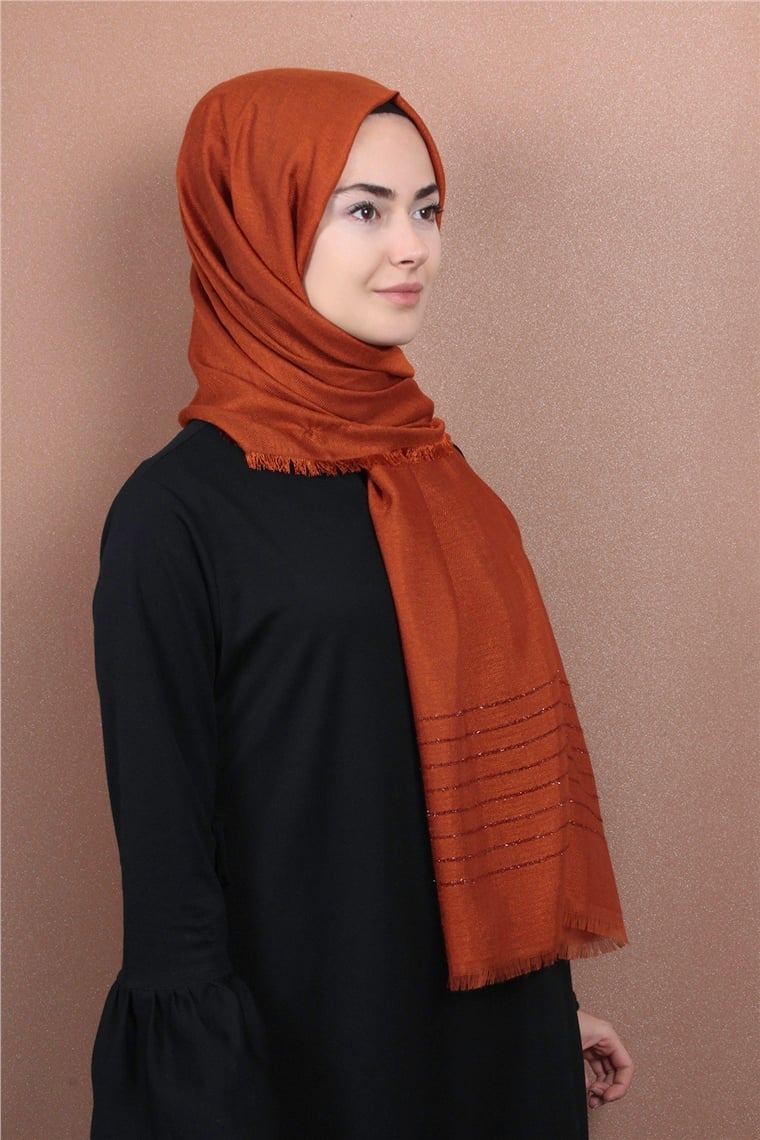 Simli Pamuk Şal 504-25