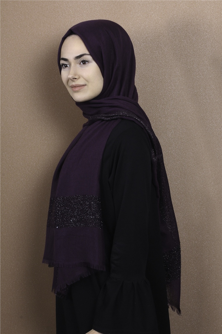 Simli Pamuk Şal 504-3