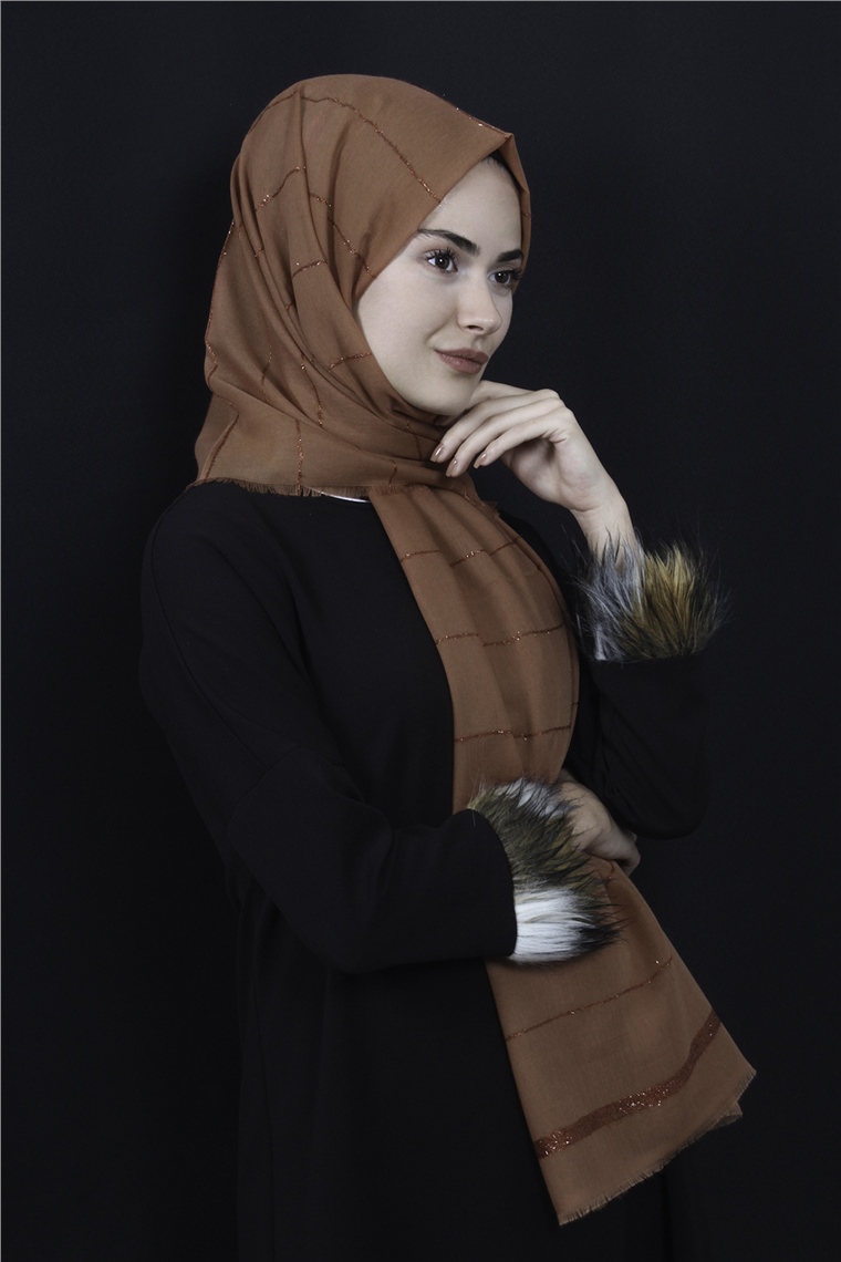 Simli Pamuk Şal 505-1