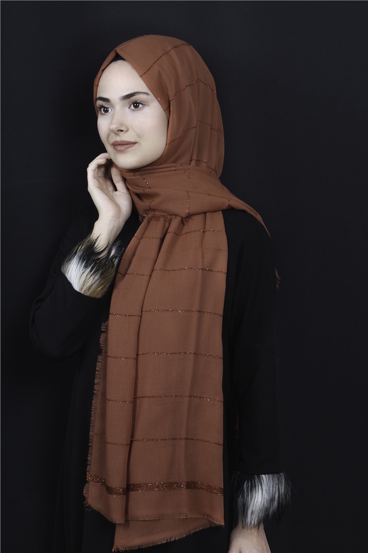 Simli Pamuk Şal 505-10