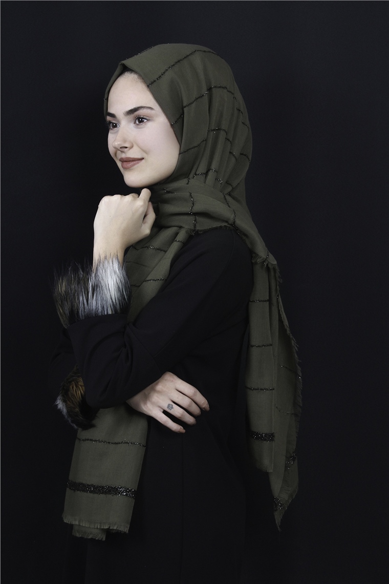 Simli Pamuk Şal 505-13