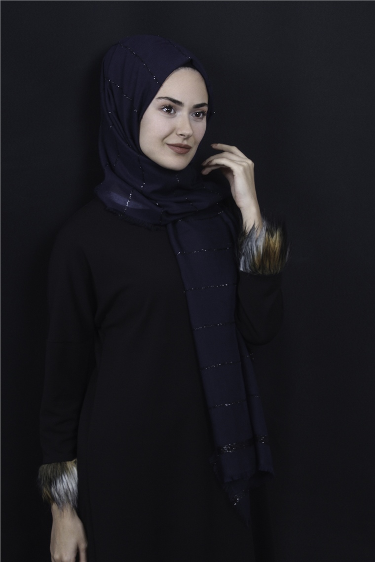 Simli Pamuk Şal 505-16