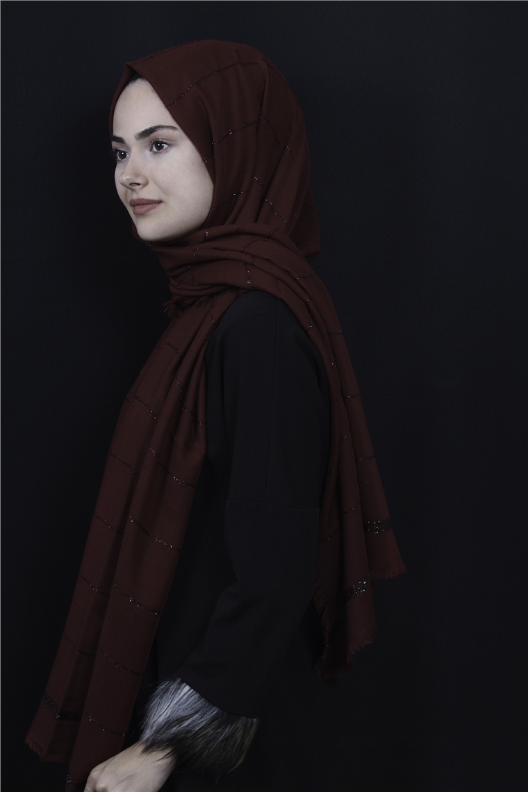 Simli Pamuk Şal 505-3