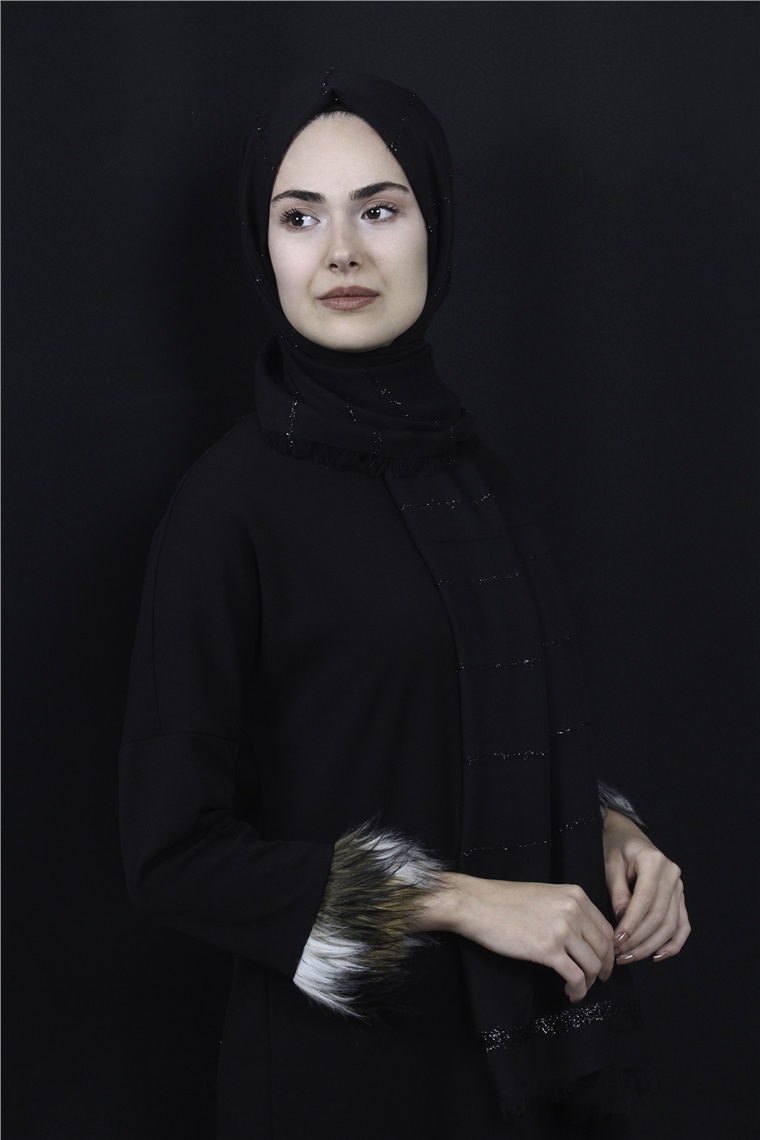 Simli Pamuk Şal 505-5