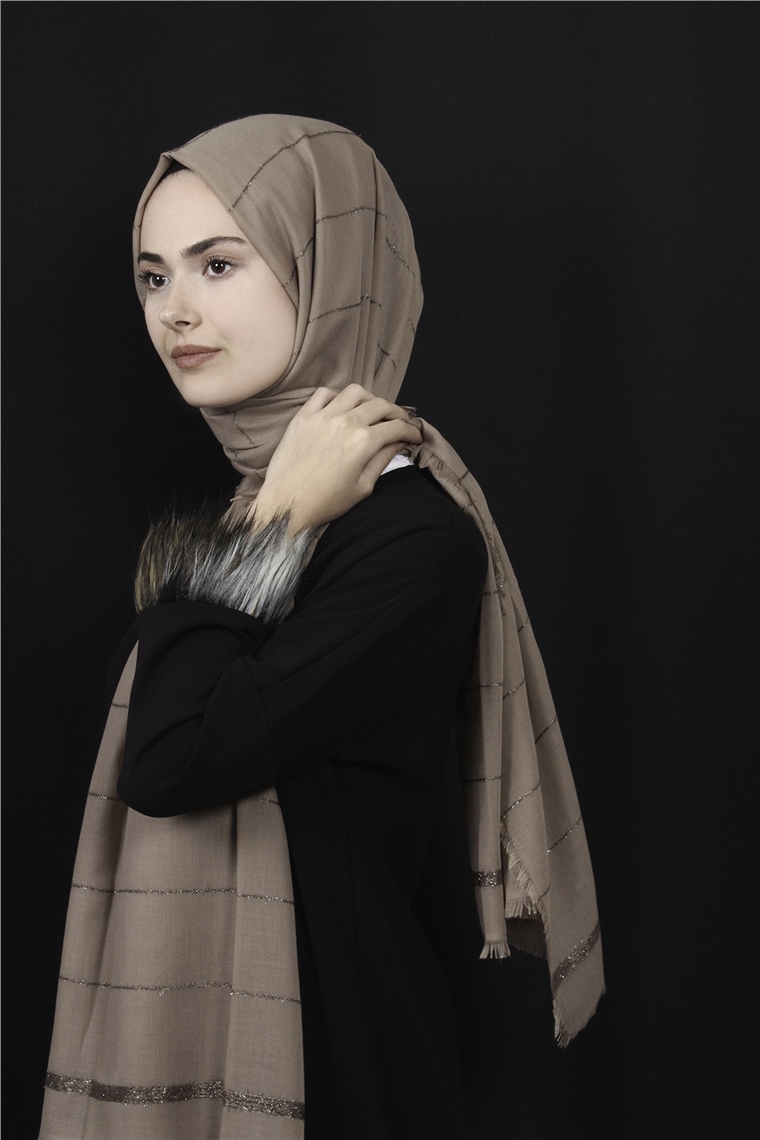 Simli Pamuk Şal 505-8