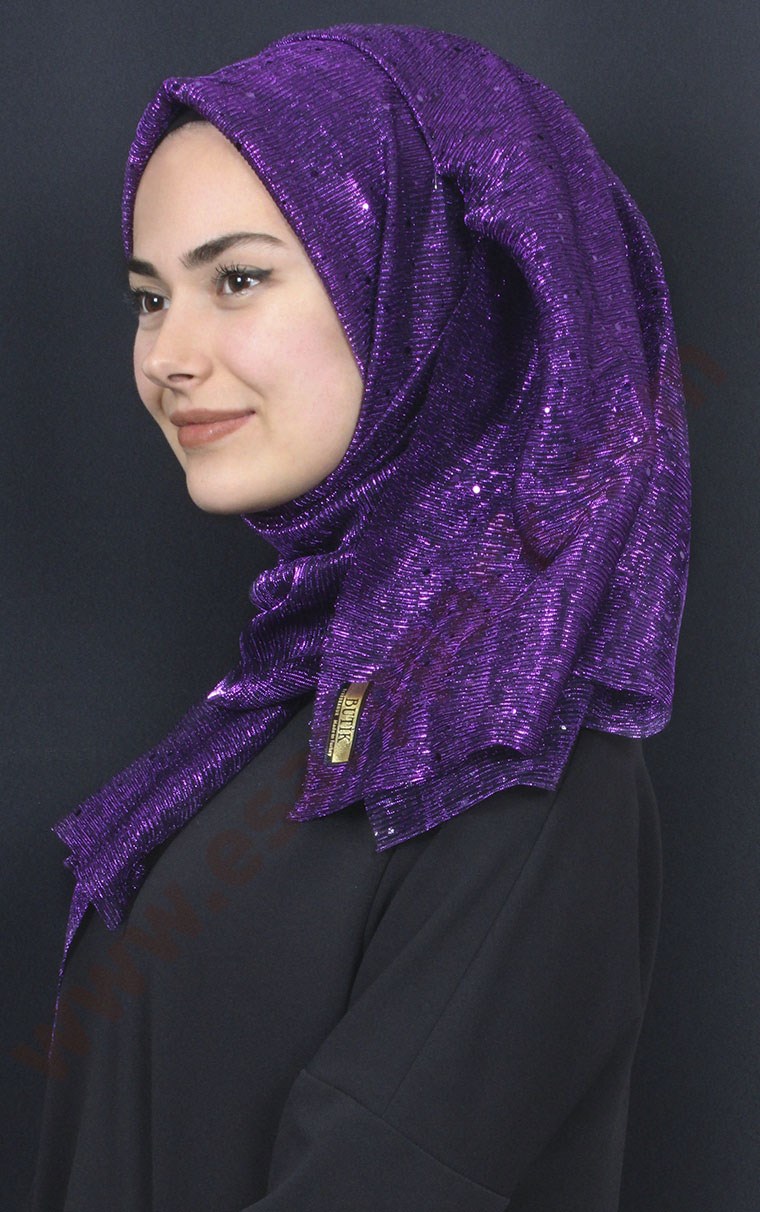 Simli Parlak Şal 506-9