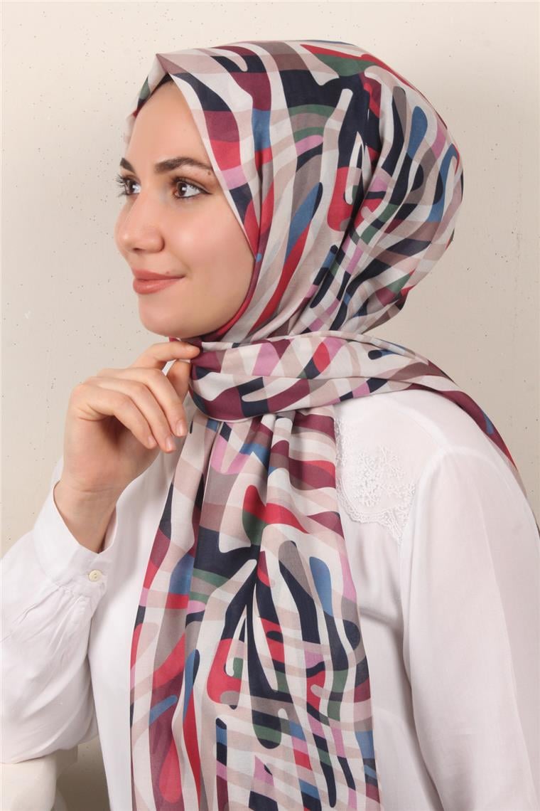 Soft Touch Şal 2750-11 Lacivert