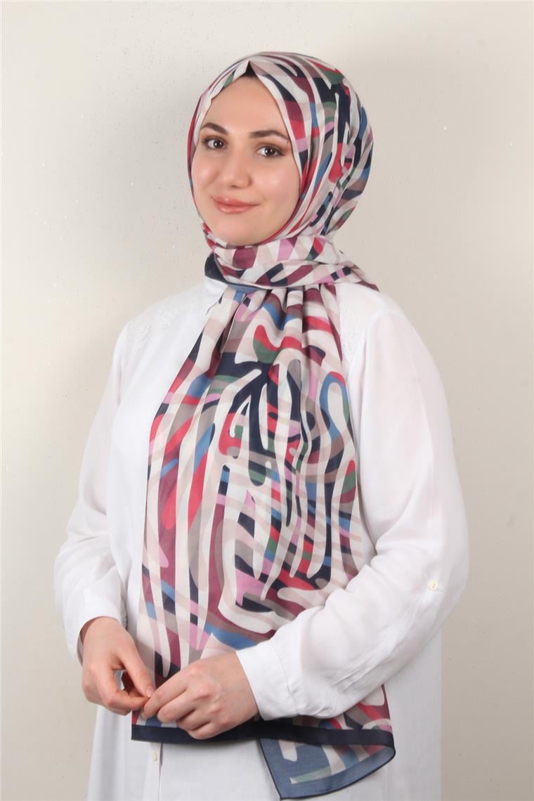 Soft Touch Şal 2750-11 Lacivert