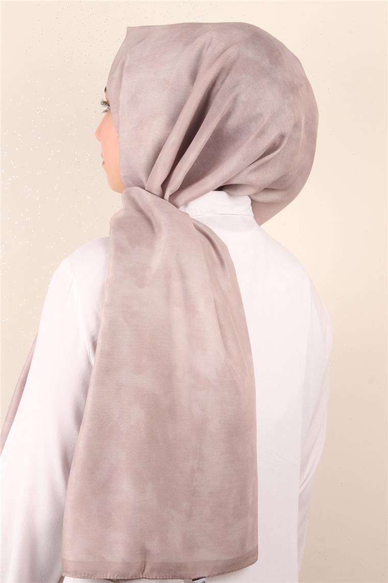 Soft Touch Şal Bulut Desen 2754-13 Miskli Kahve
