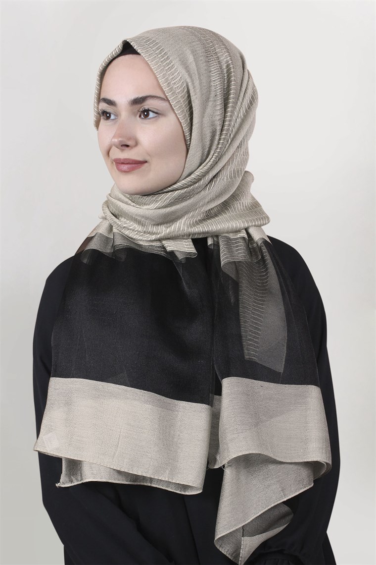 Style Tül Şal 1223-12