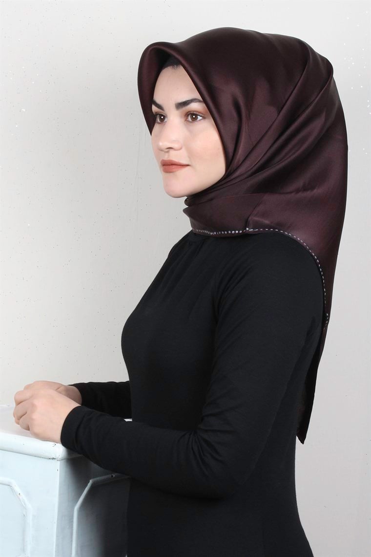 Sura Varaklı İpek Eşarp 4560-188
