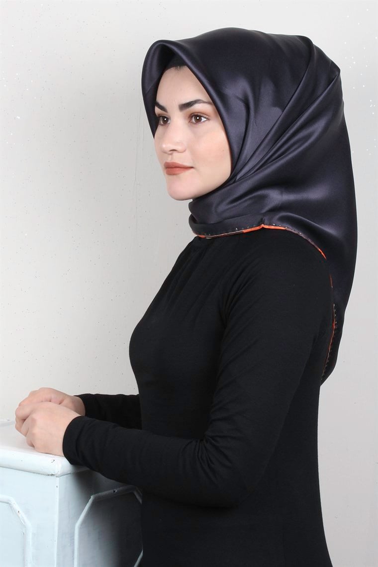 Sura Varaklı İpek Eşarp 4560-190
