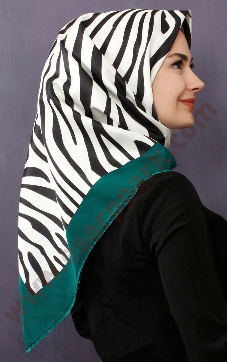 Tafta Dijital Eşarp 1338-1