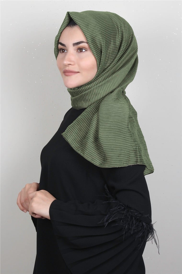 Trend Şal 3650-20 Haki