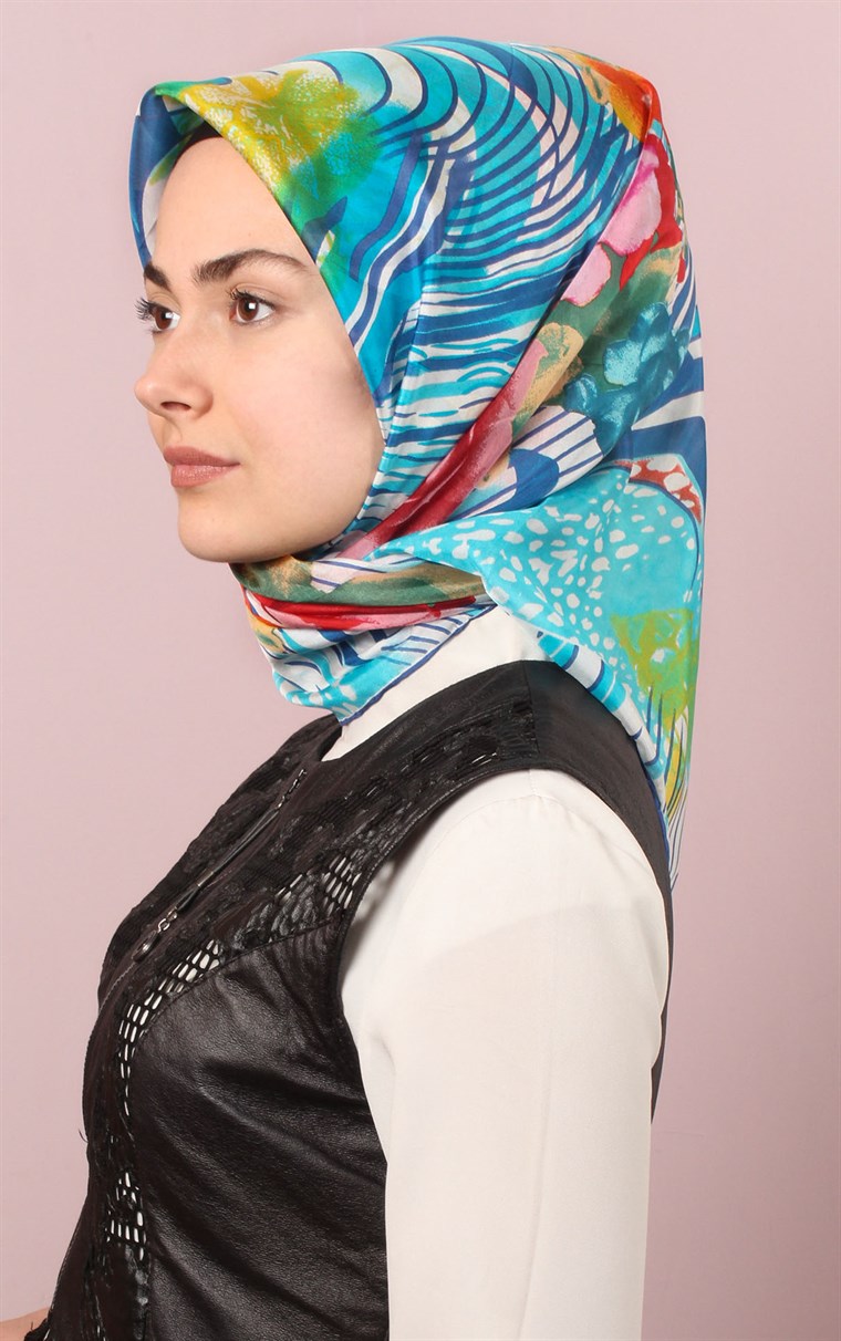 Ugoza Vual İpek Eşarp 5288-14