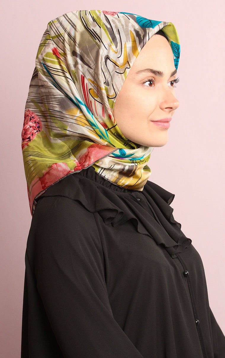 Ugoza Vual İpek Eşarp 5288-35