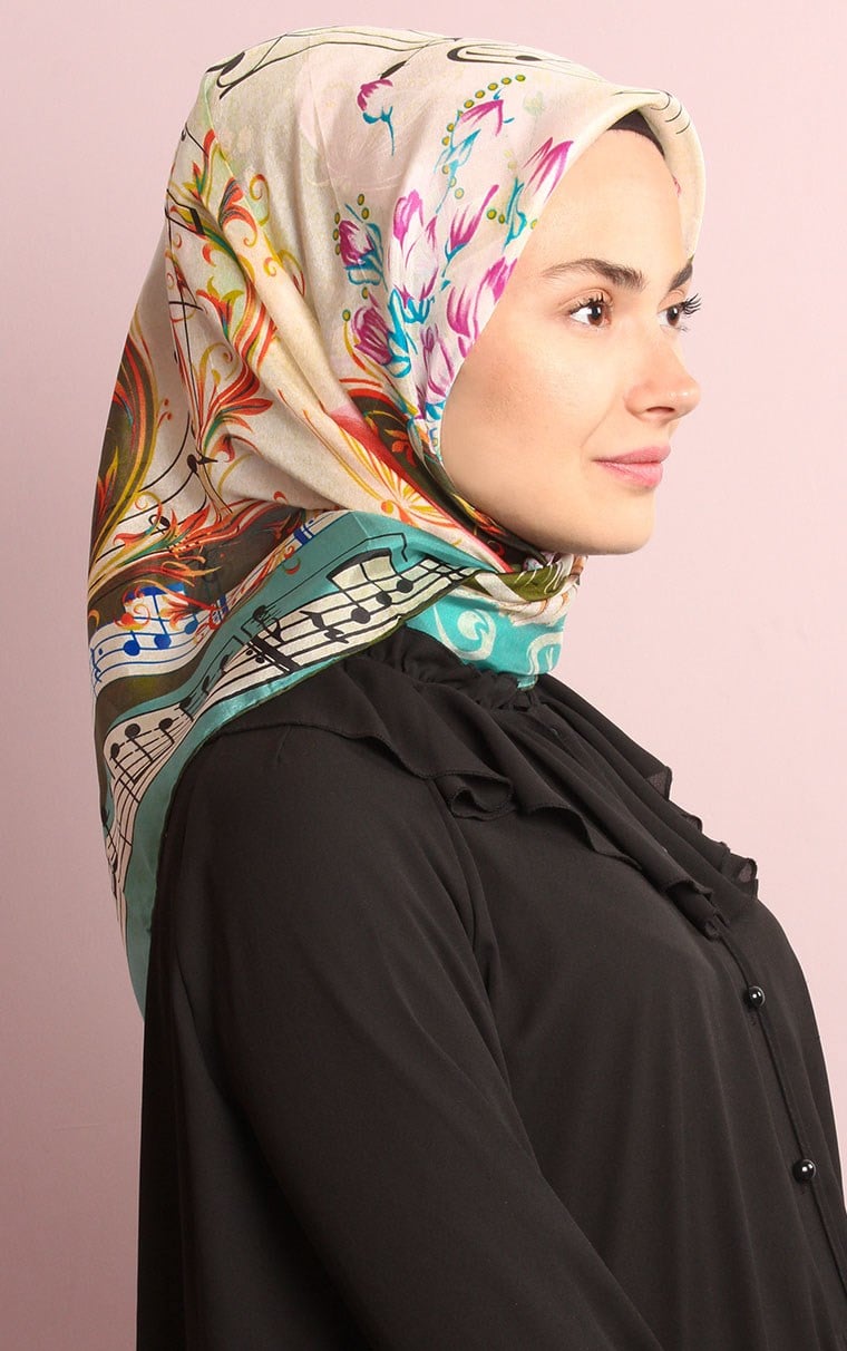 Ugoza Vual İpek Eşarp 5288-38