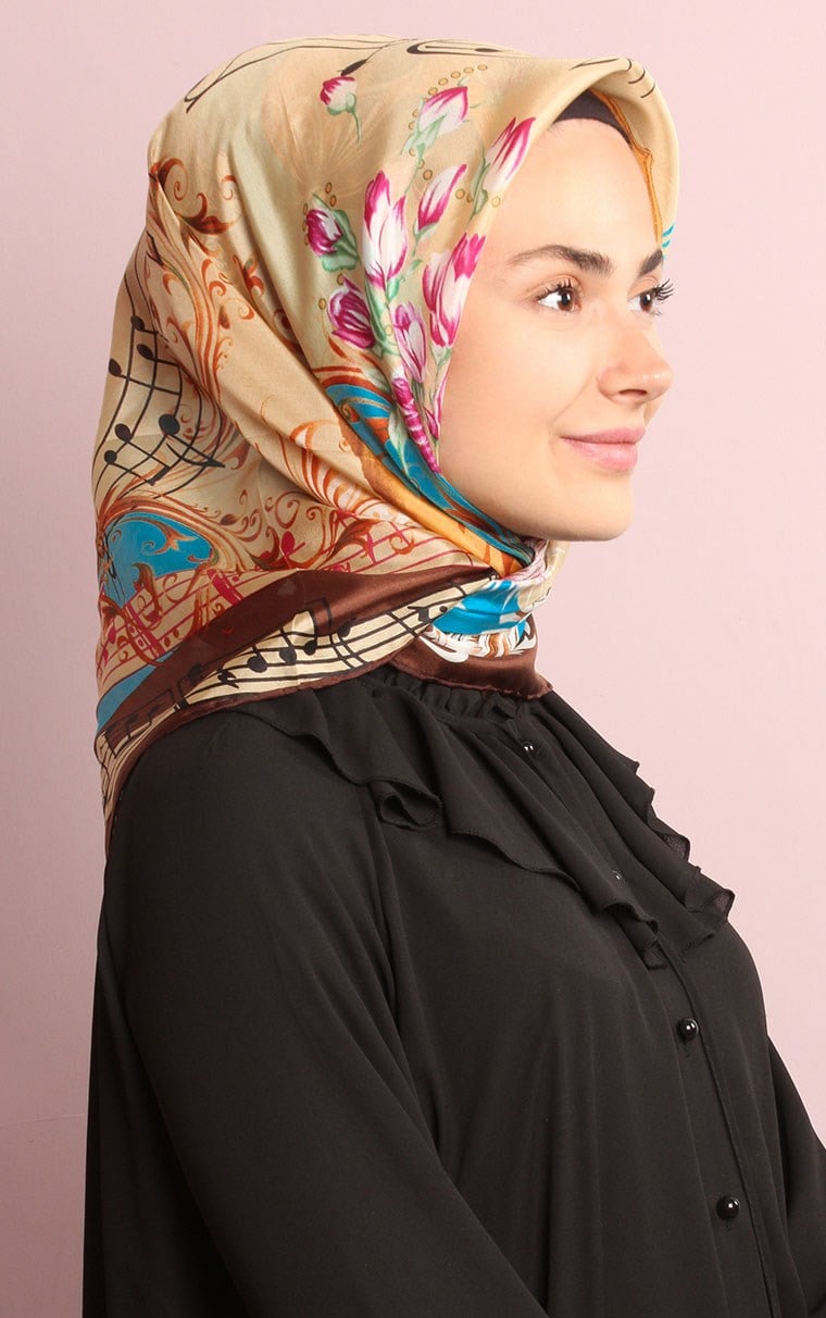 Ugoza Vual İpek Eşarp 5288-39