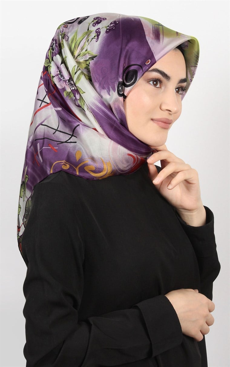 Ugoza Vual İpek Eşarp 5288-40