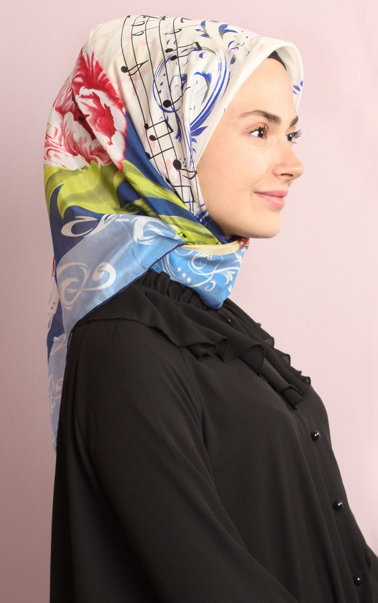 Ugoza Vual İpek Eşarp 5288-43