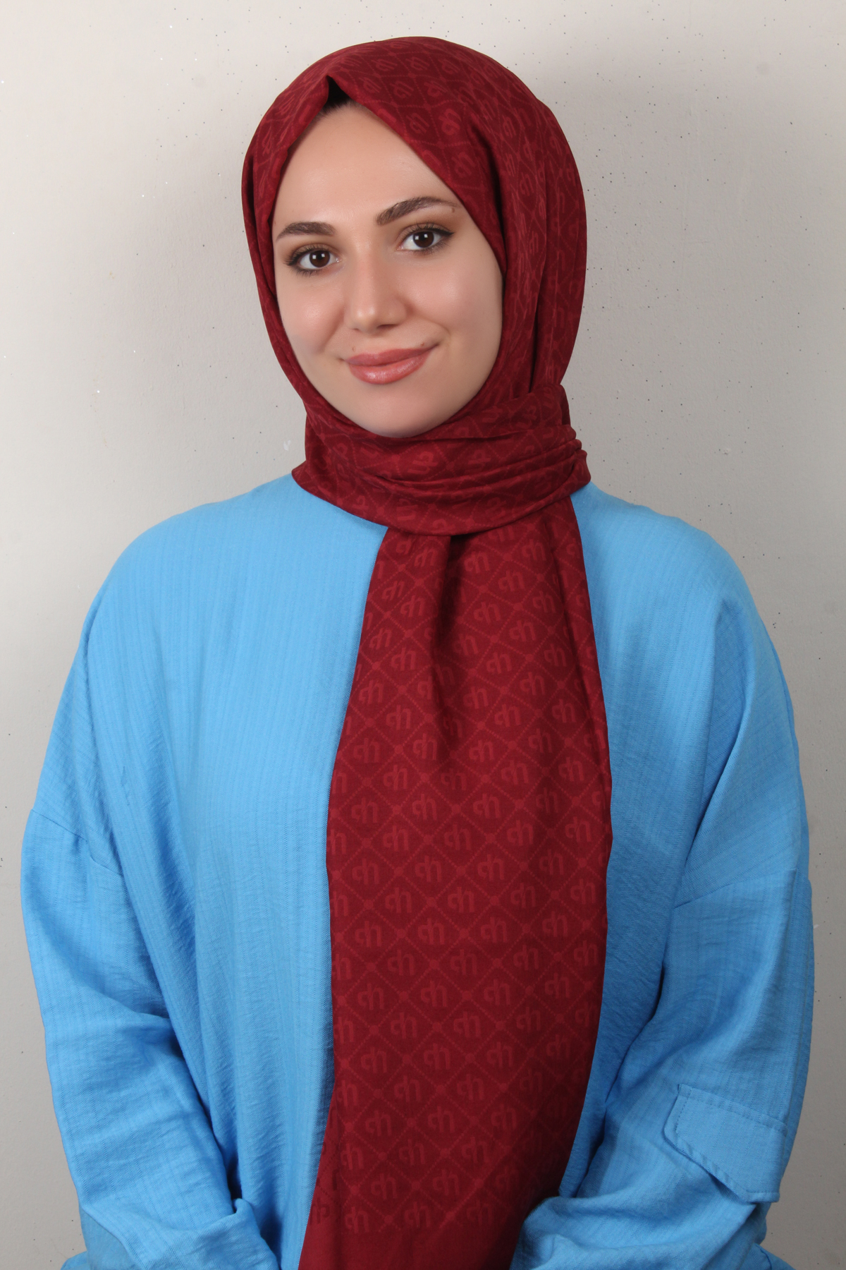 Ultralight Şal 2768-2 Bordo