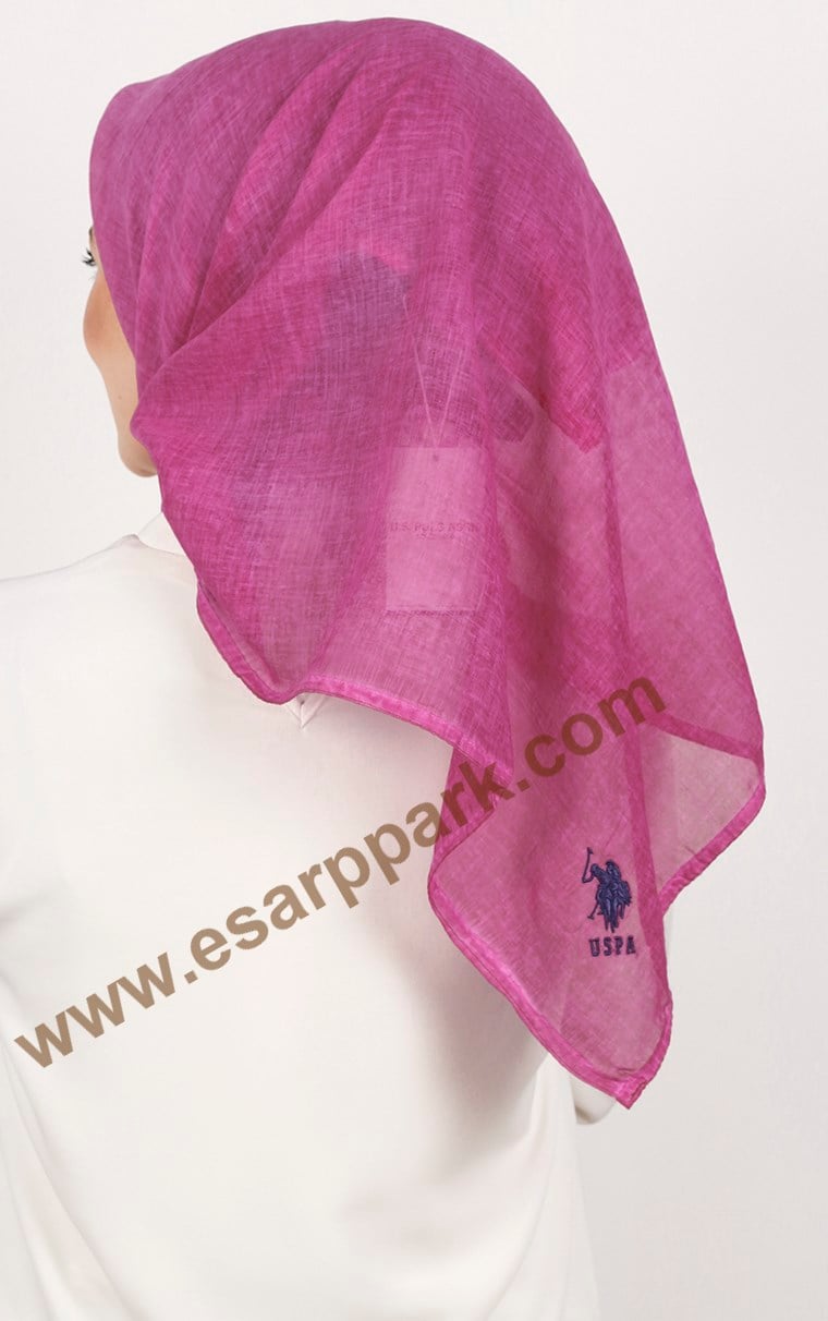 U.S. Polo Assn %100 Pamuk Eşarp 1701-17