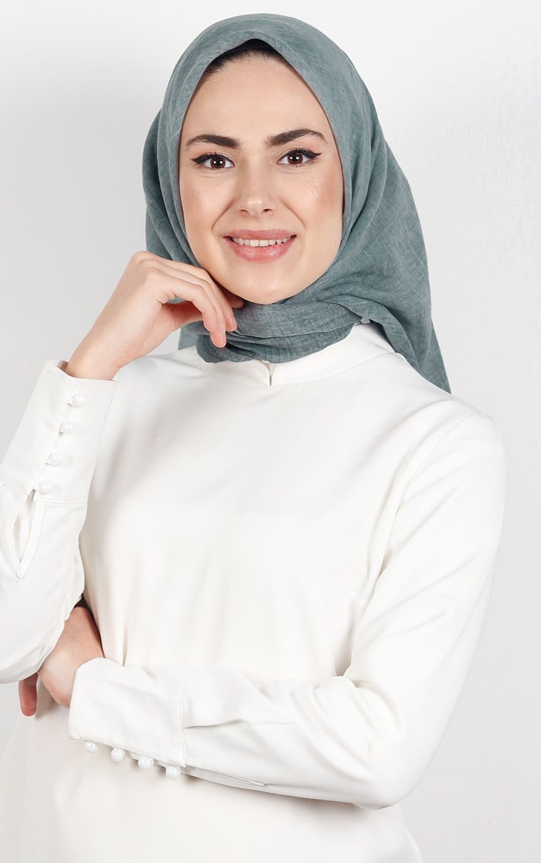 U.S. Polo Assn %100 Pamuk Eşarp 1701-11