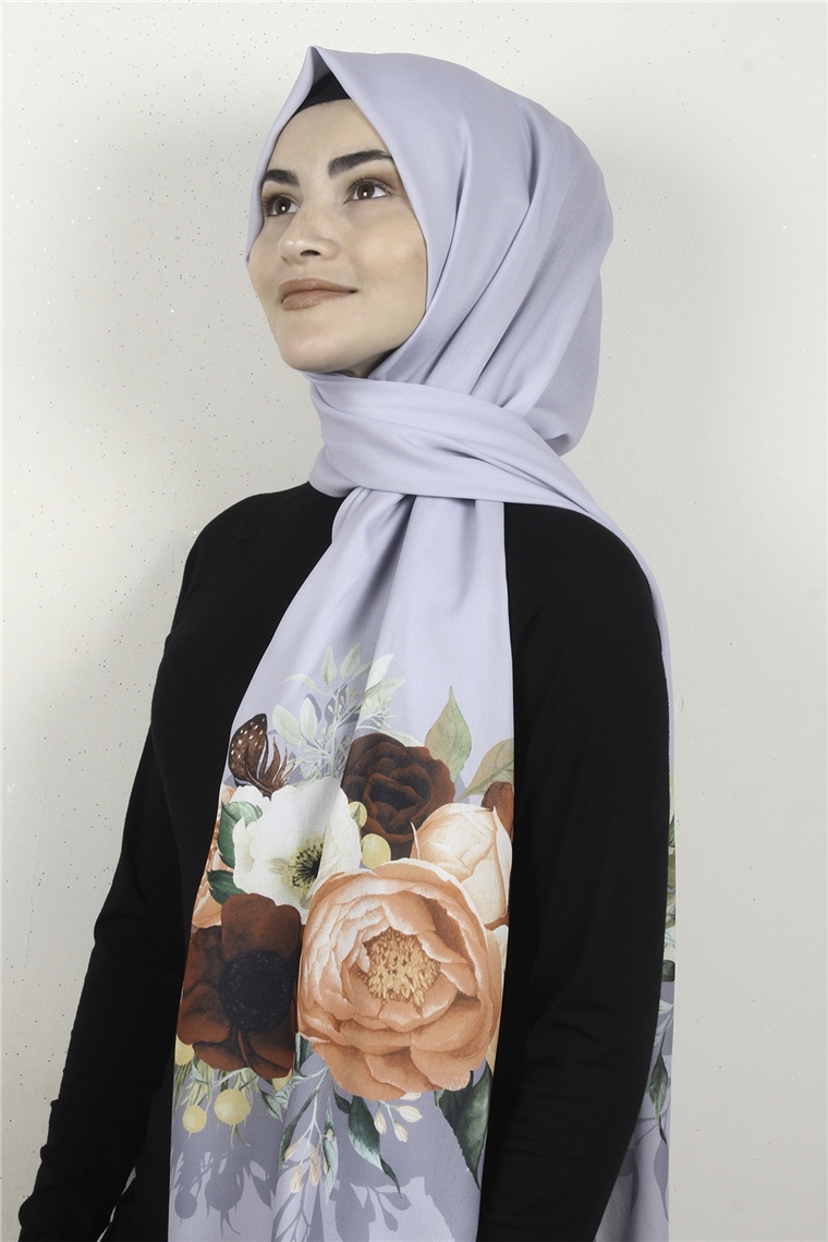 Violet Şal 2731-5 Gri