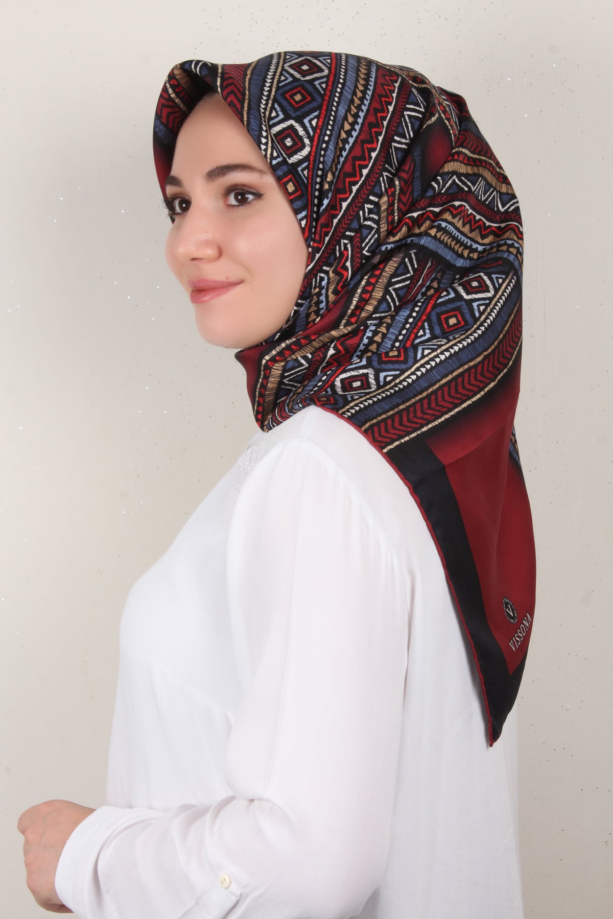 Vissona İpek Eşarp 2024-561